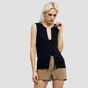 Kenneth Cole New w/ tags sexy black lace top